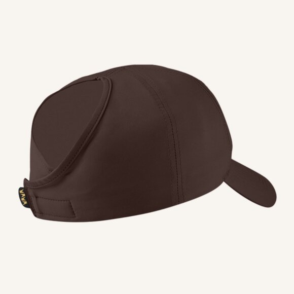 M.A.M.A. - Women\'s Dark Brown Hightail Hat With Dark Brown Bow - Golf Cap